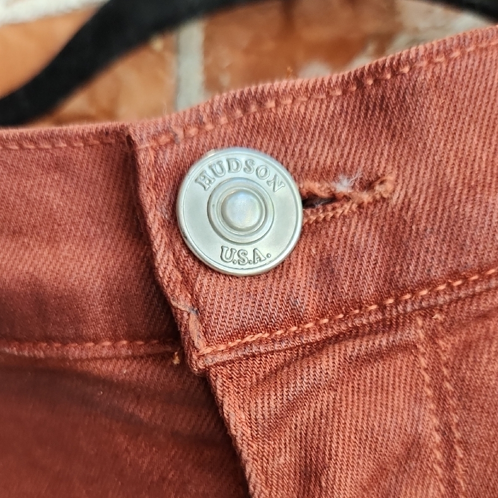 Rust Red Hudson Jeans - image 3